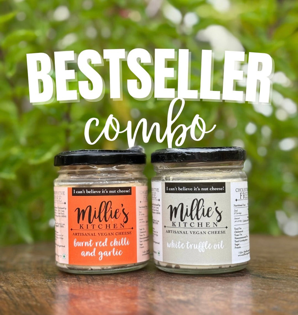 Millie's Cheese Best Seller Combo: Burnt Red Chilli and Garlic White Truffle Oil