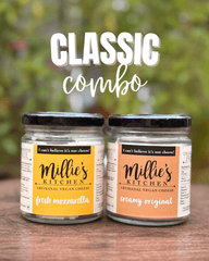 Millie's Cheese Classic Combo: Fresh Mozzarella Creamy Original