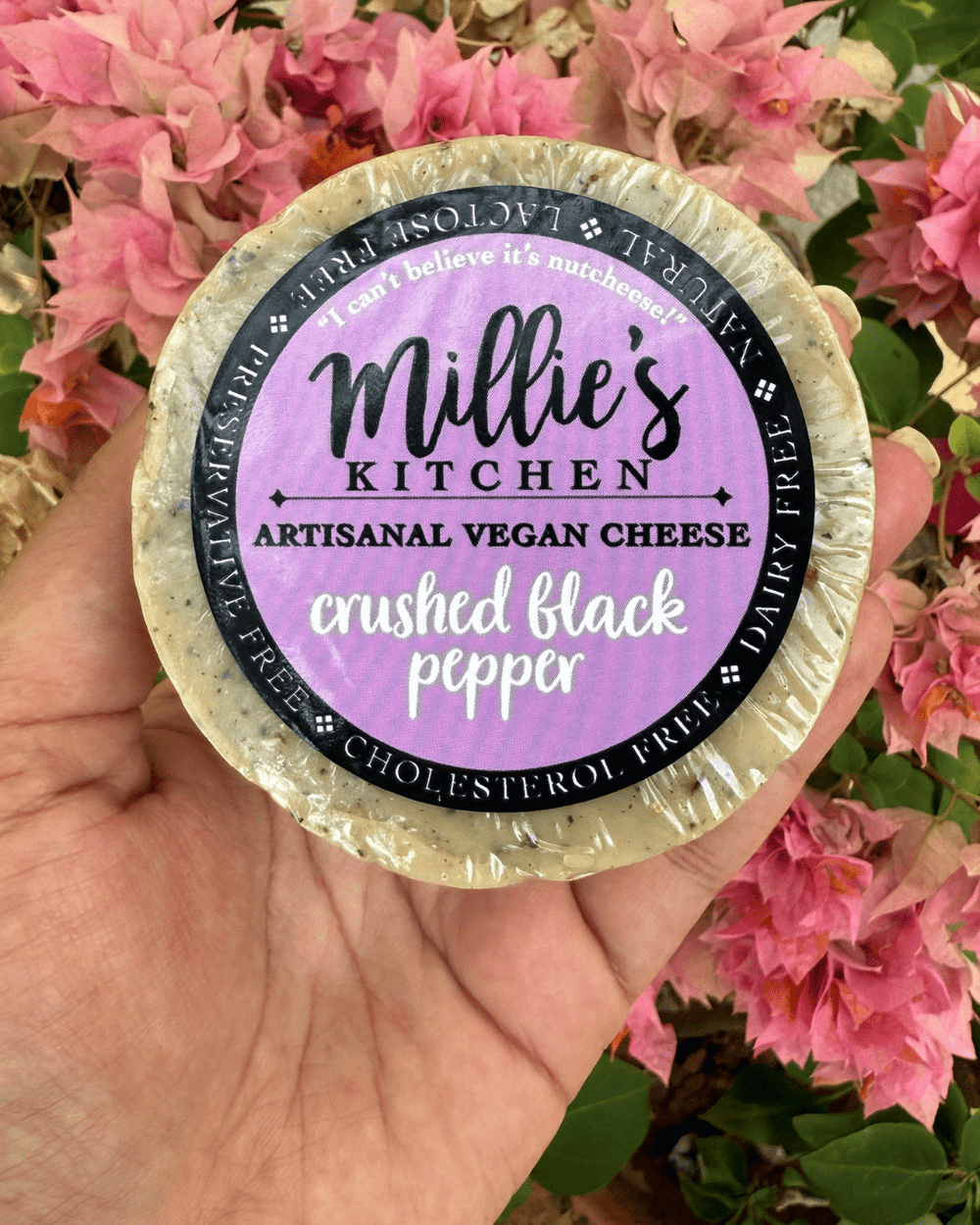 Millie's Crushed Pepper Wheel - 150g - Hard Cheese