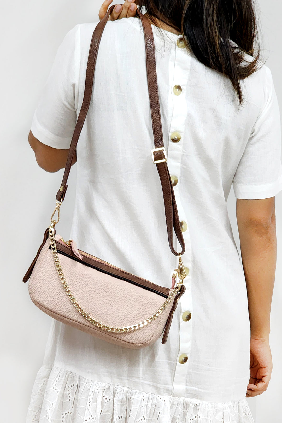 A and S Accessories Mini baguette sling bag