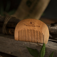 Neem Wood Beard Comb for Beard Growth| Handcrafted Neemwood Comb