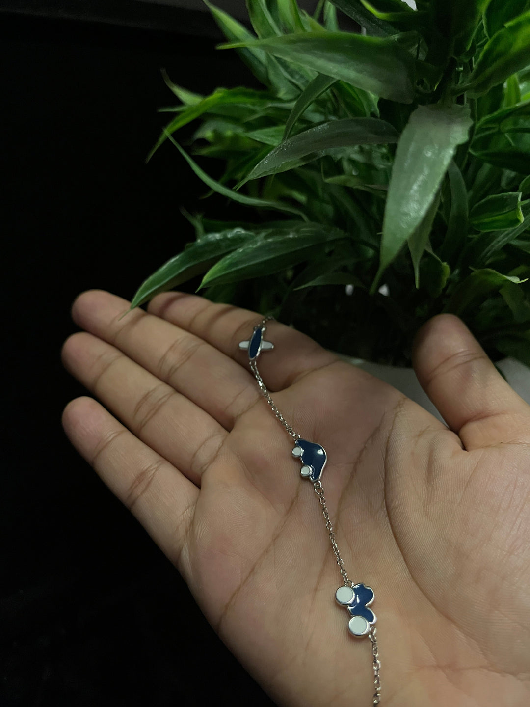 Minimal Sterling Silver Car Charms Bracelet - Suspire