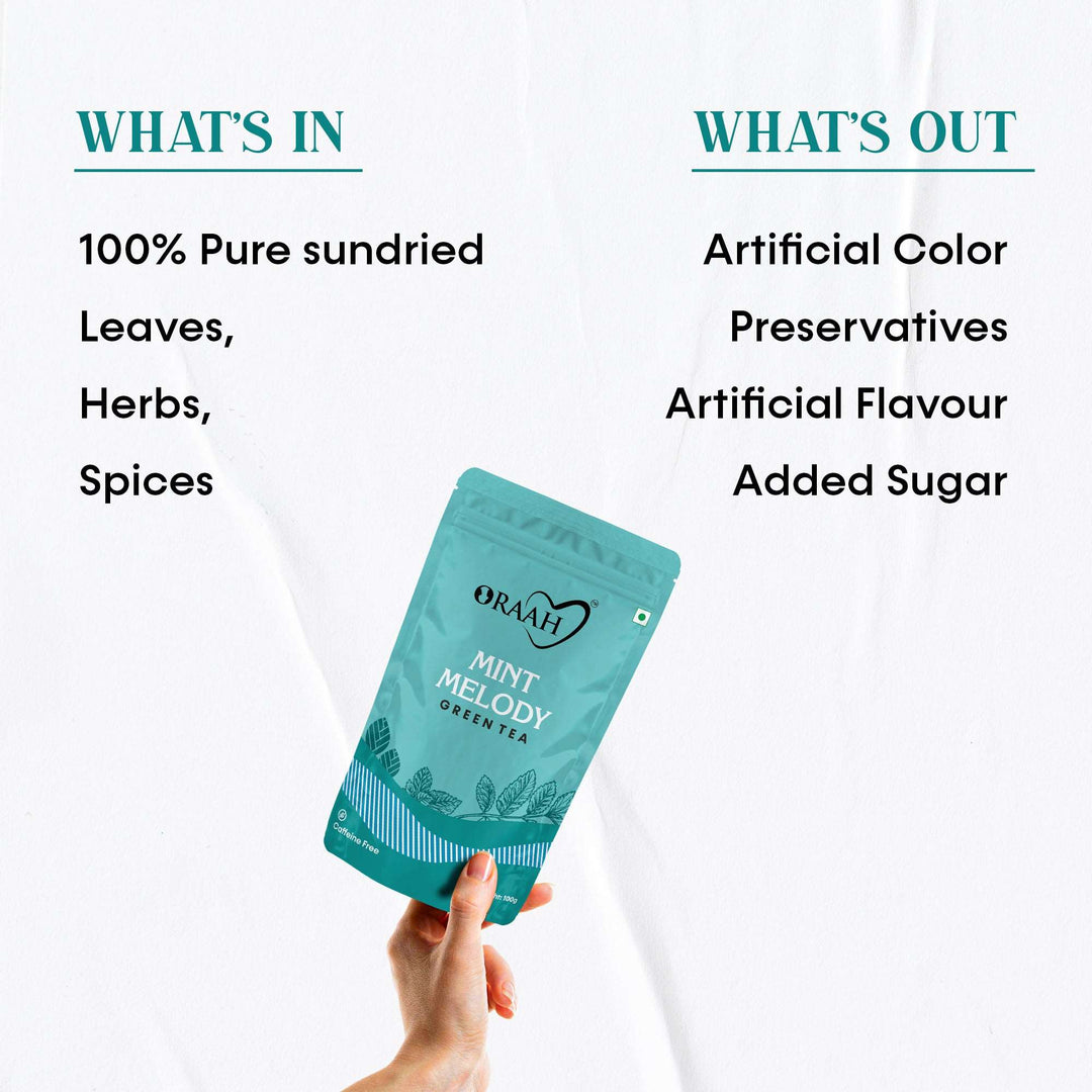 Oraah Mint Melody Tea - 100 Grams