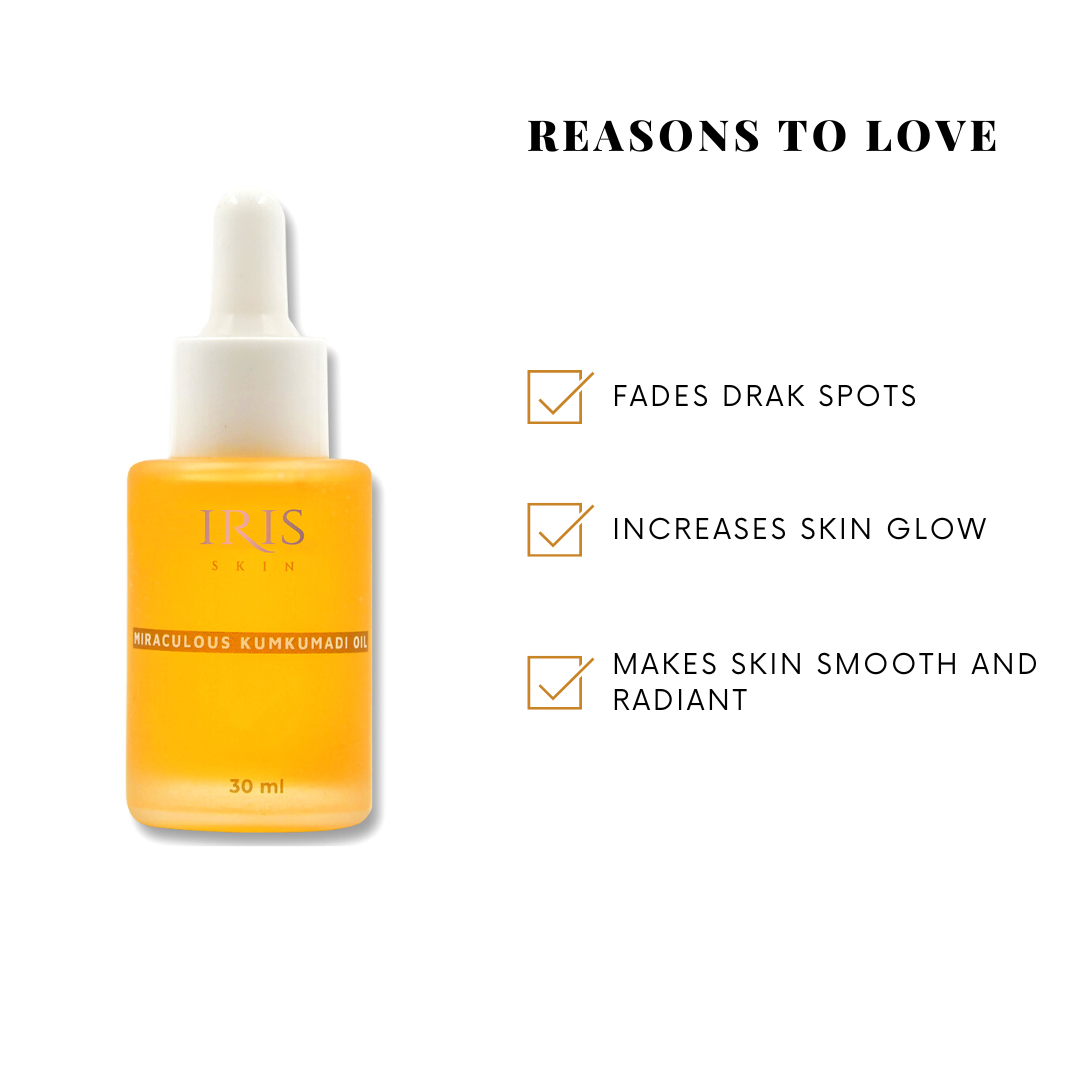 Iris Cosmetics Miraculuous Kumkumadi Face Oil