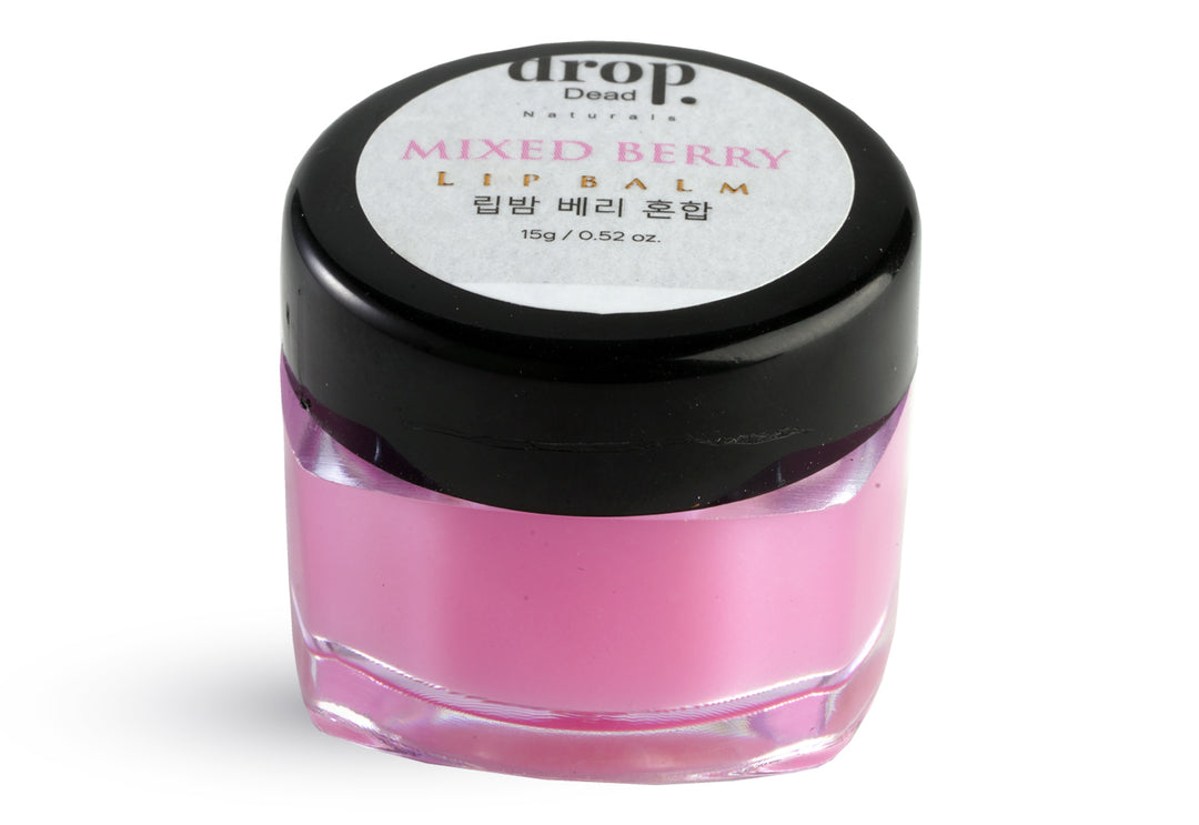 DropDead Naturals Mixed Berry Lip Balm | Shea Butter | 15 g