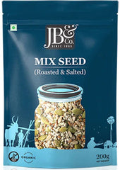JB&CO Organic Mix Seeds roasted & Salted - 200 gm