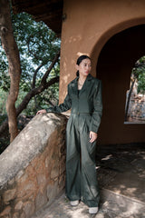 The Terra Tribe Deep Green Milano Blazer