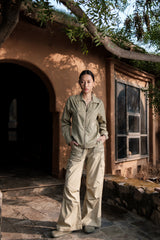 The Terra Tribe Khaki Saigon Parachute Pants