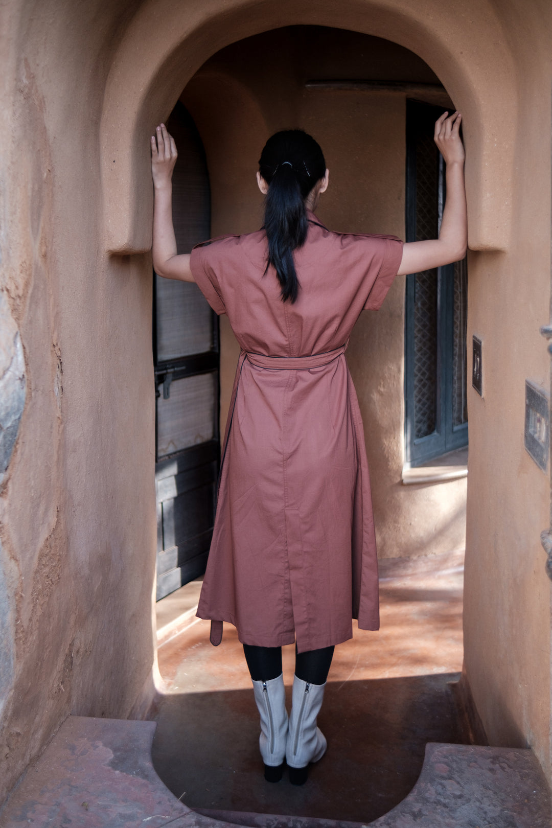 The Terra Tribe Copper Harajuku Trench