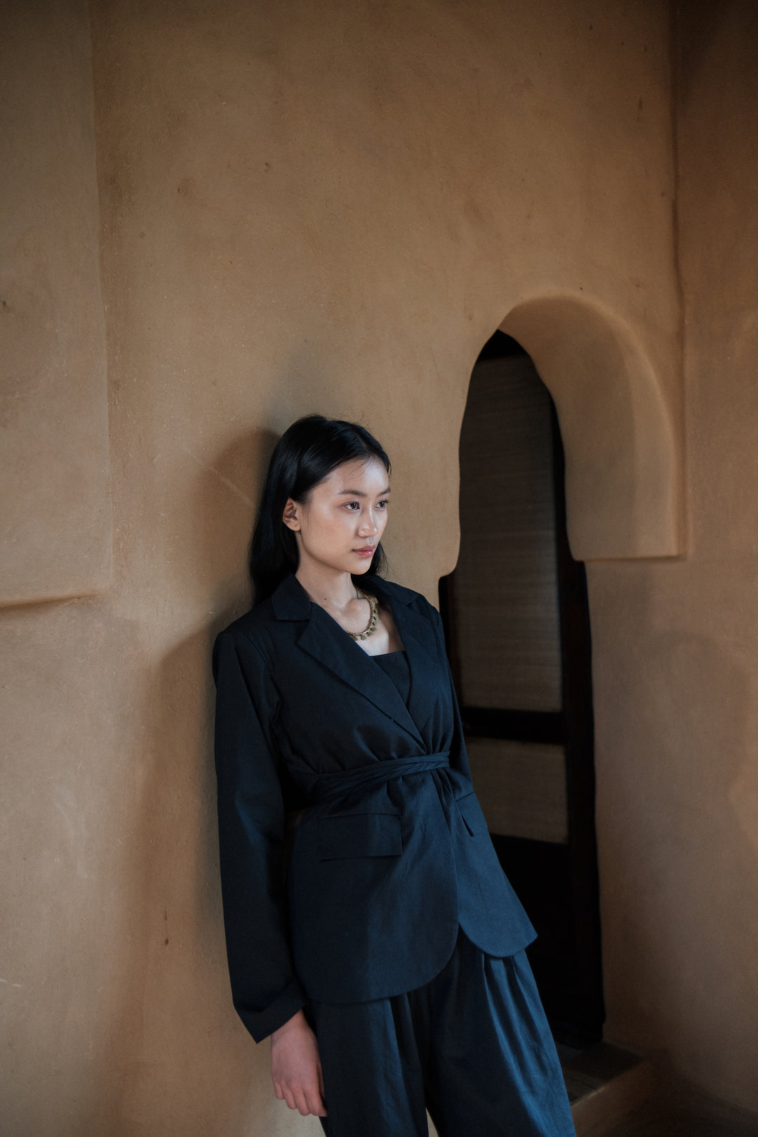 The Terra Tribe Black Cambridge Blazer