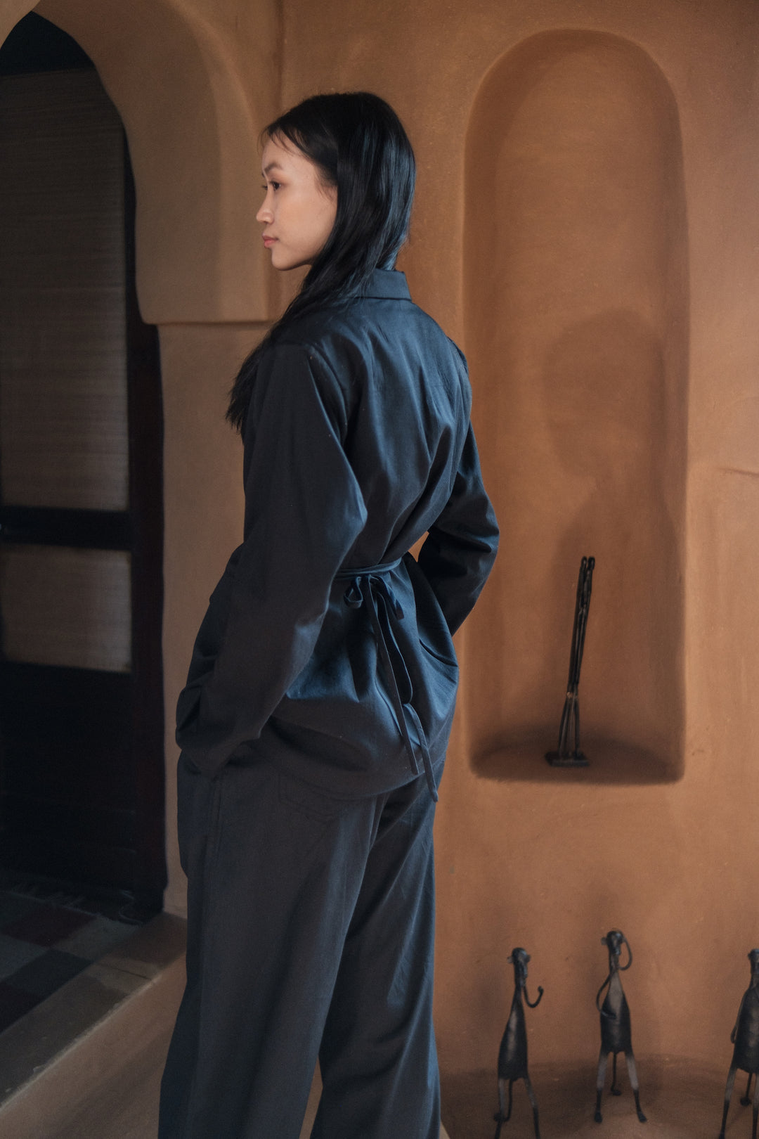 The Terra Tribe Black Cambridge Blazer