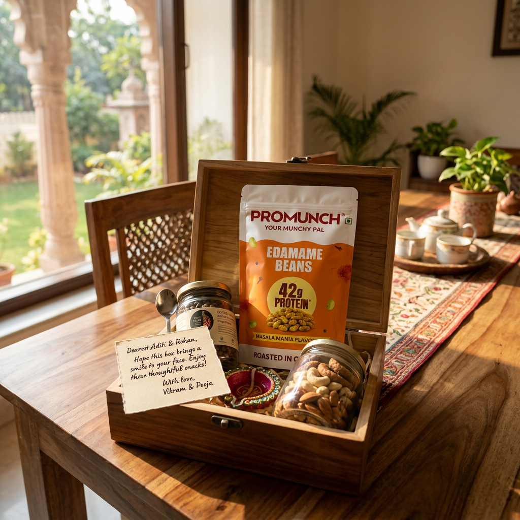 Roasted Edamame Beans | Masala Mania | Pack of 2 | PROMUNCH