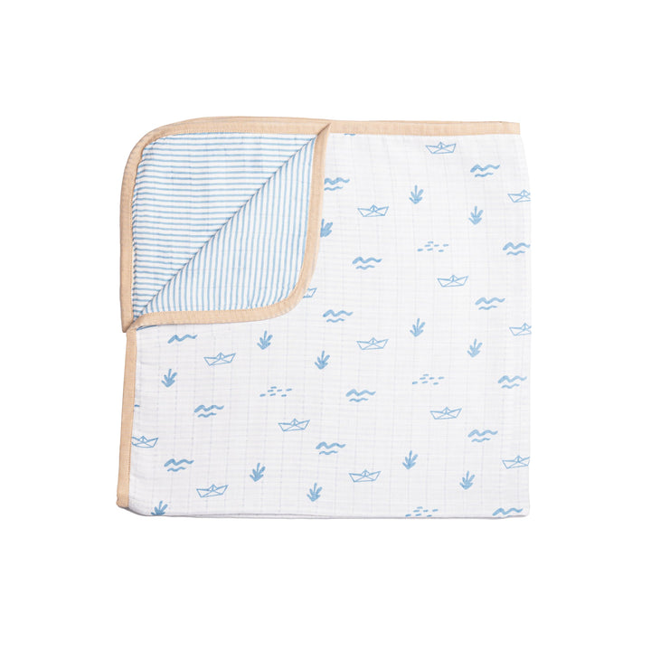 Organic Cotton Muslin Blanket