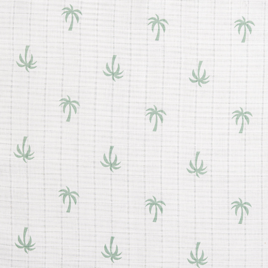Masilo Palm Paradise Organic Cotton Muslin Blanket