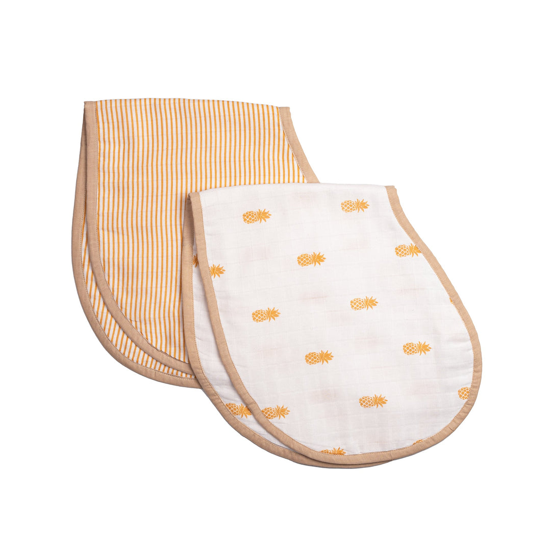 Organic Cotton Muslin Burp Cloth & Bib (Pack of 2)