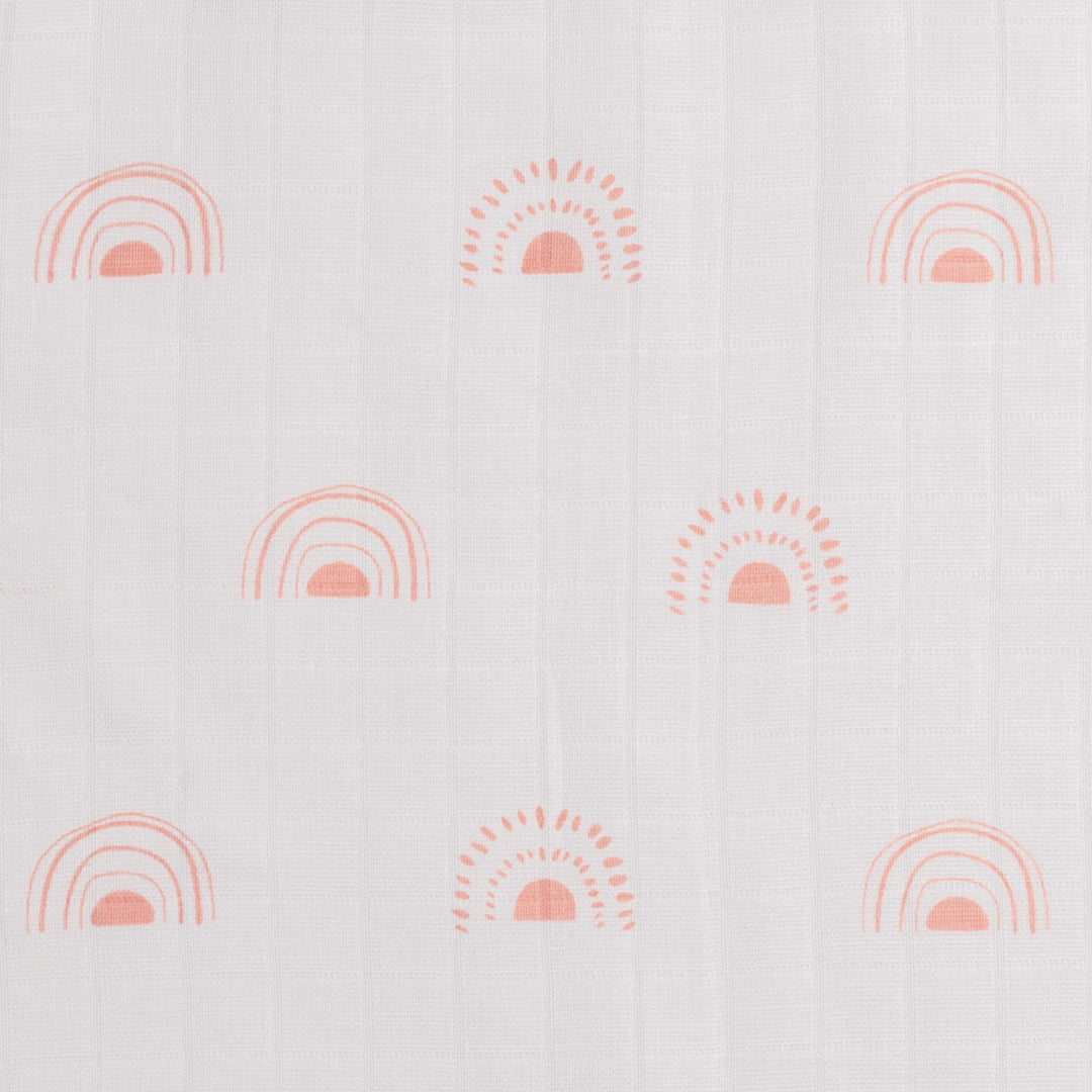 Organic Cotton Muslin Burp Cloth & Bib (Pack of 2)