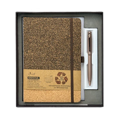 Viva Global Mocha Coffee Notebook & Espresso Coffee Pen (Gift Set)