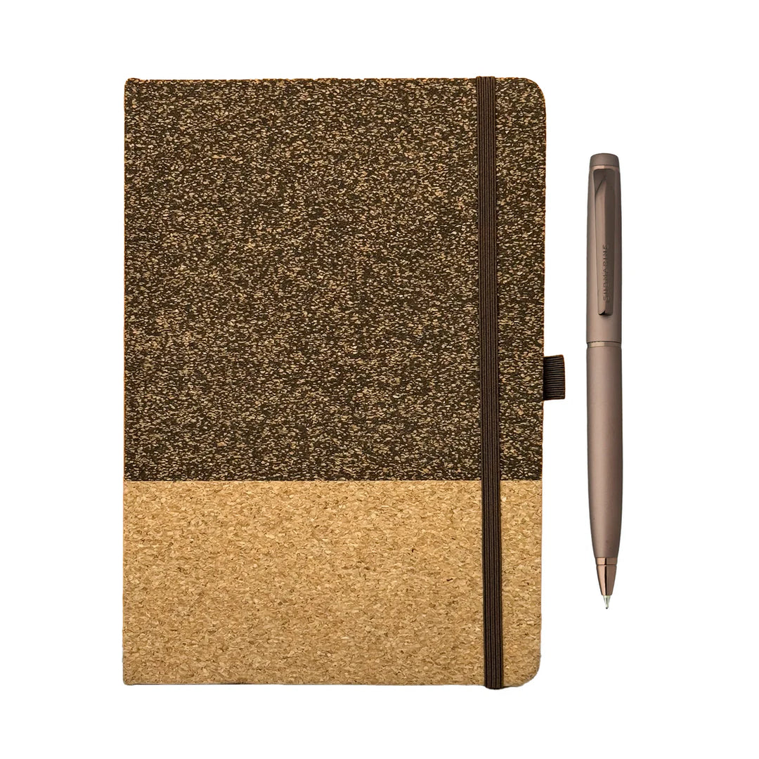 Viva Global Mocha Coffee Notebook & Espresso Coffee Pen (Gift Set)