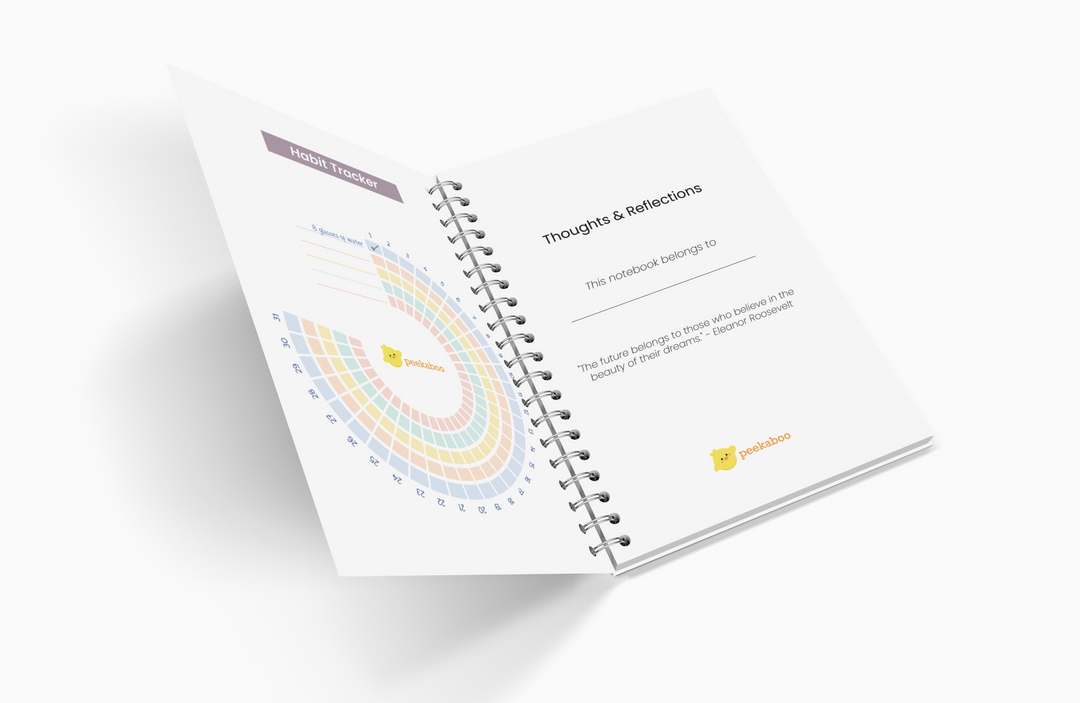 The Dictator Peekaboo Notebook - A5 Size Wiro Spiral Binding