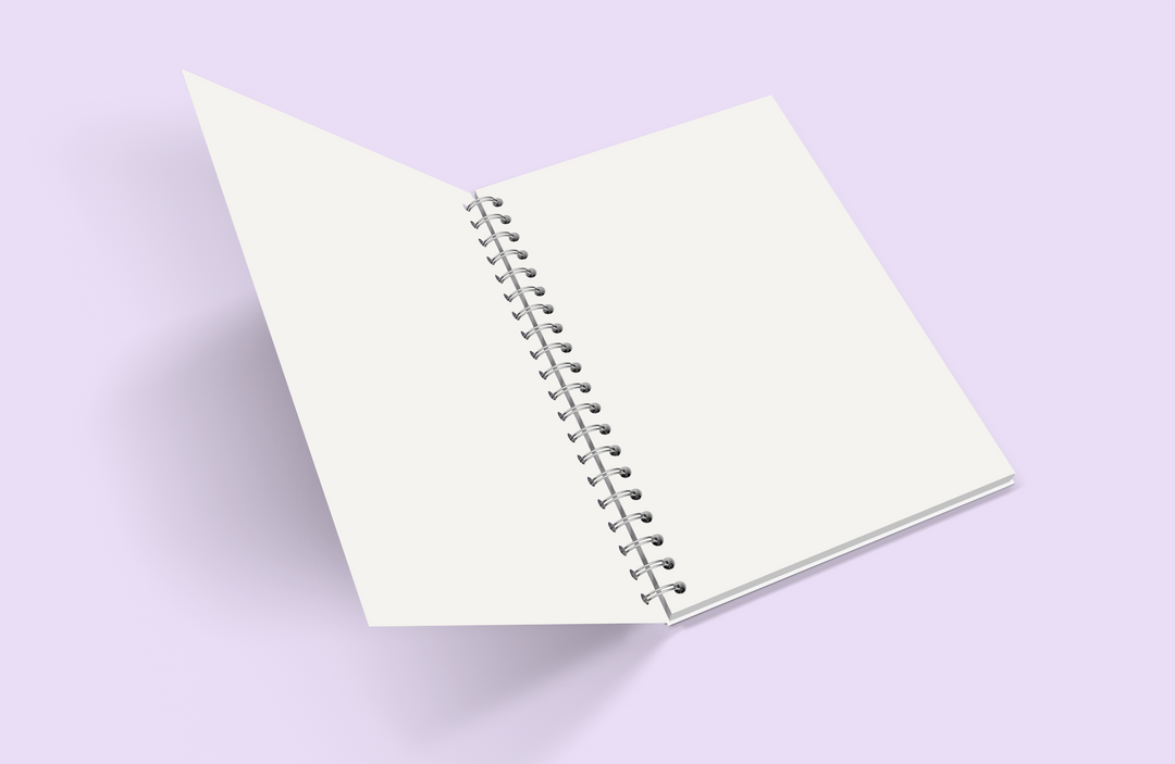 Tokyo Peekaboo Notebook - A5 Size Wiro Spiral Binding