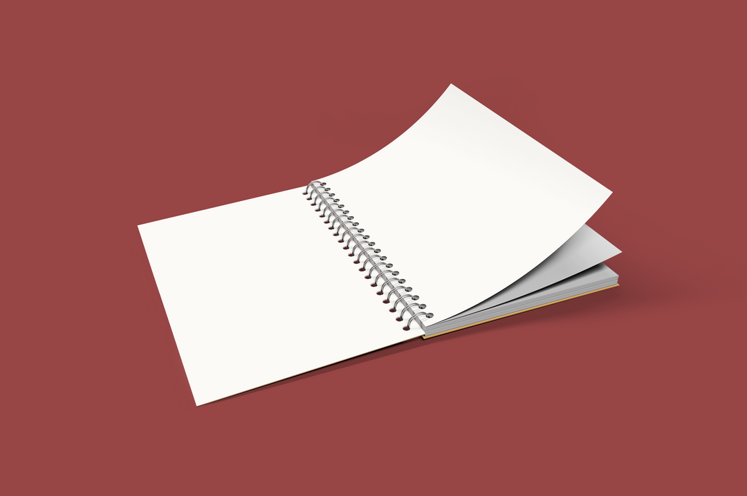 Shiva Peekaboo Notebook - A5 Size Wiro Spiral Binding