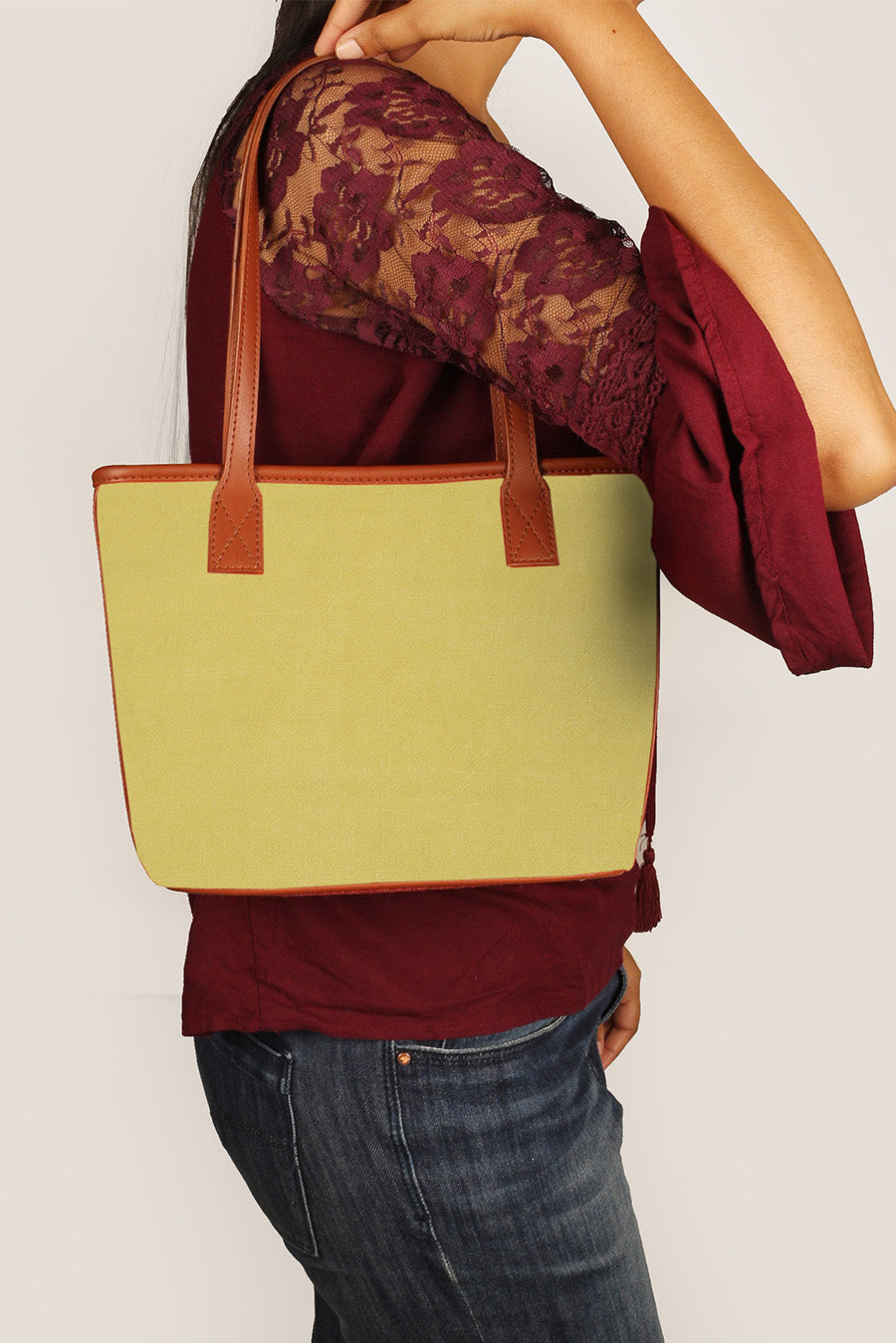 The House of Ganges - Mini Soft Jute Tote Bag