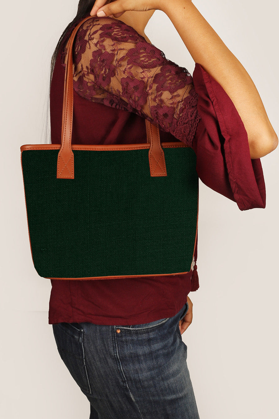 The House of Ganges - Mini Soft Jute Tote Bag