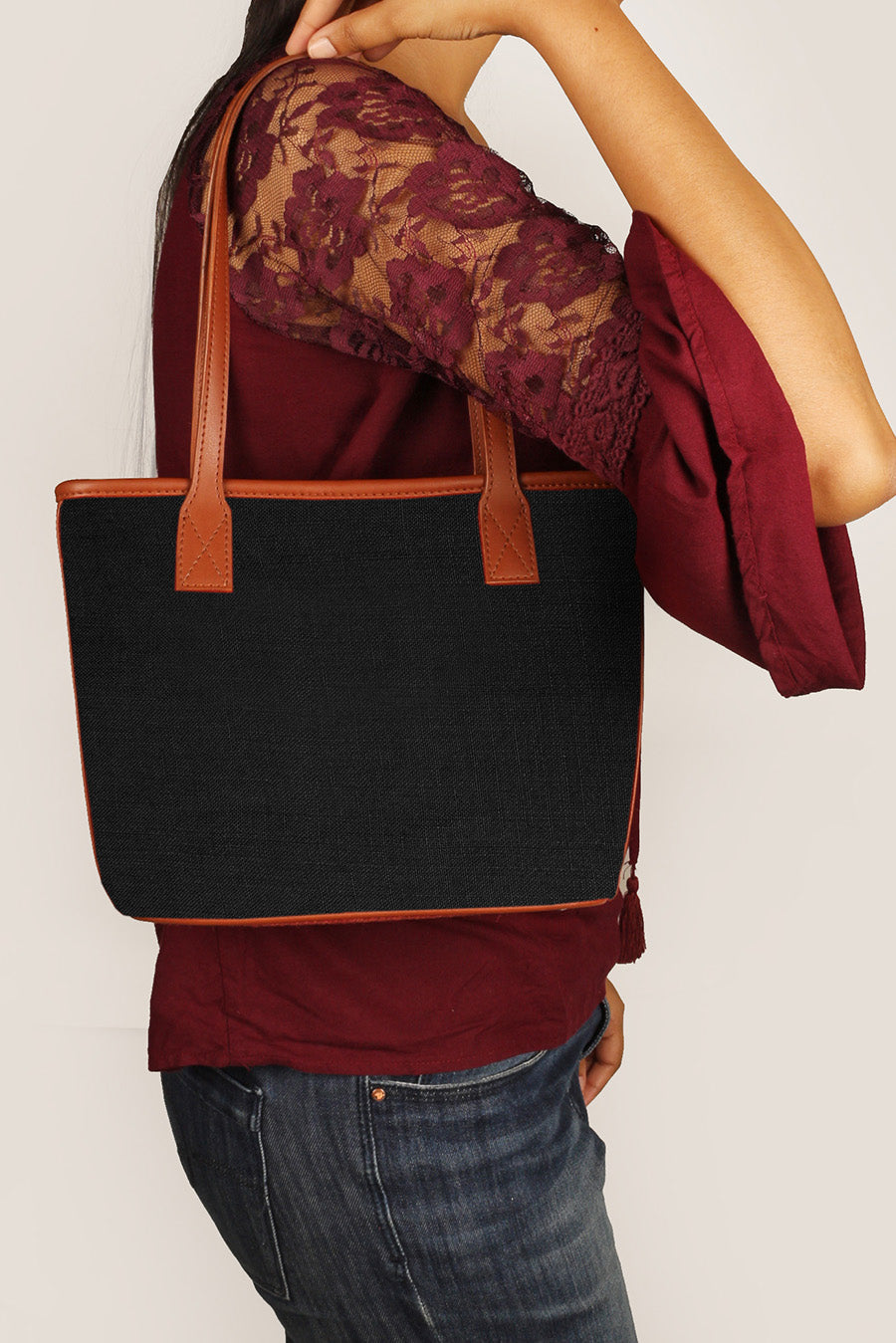 The House of Ganges - Mini Soft Jute Tote Bag