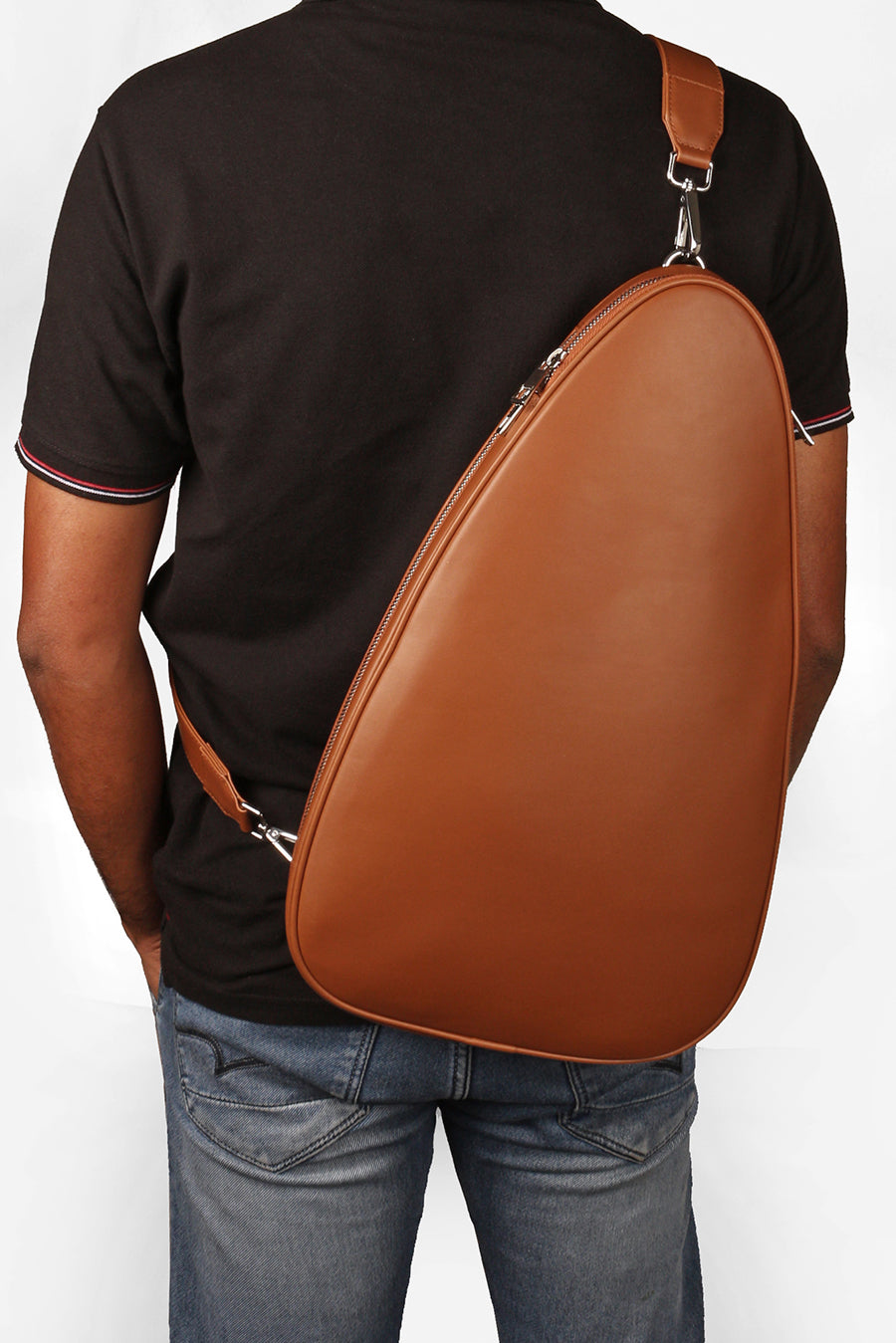 The House of Ganges Pickleball Vegan Leather Sling Bag