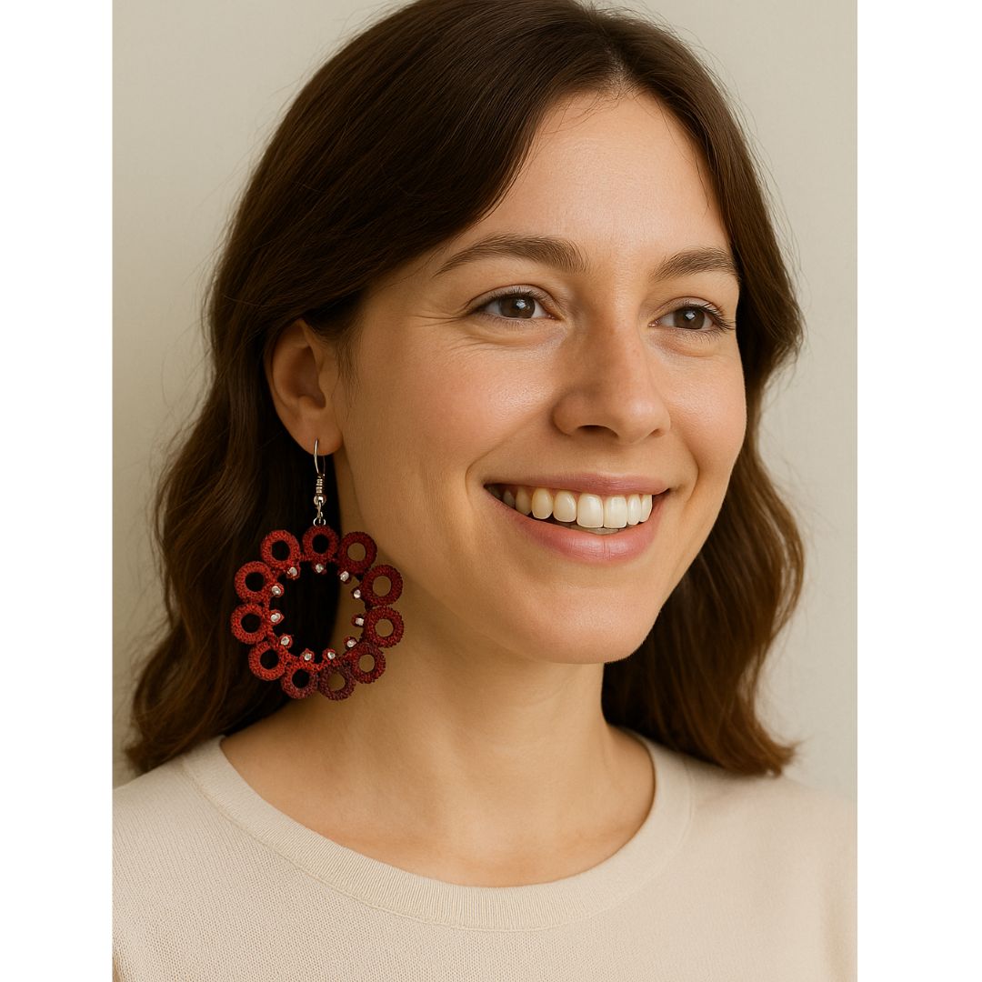 Knots To NodesMoonberry Bloom Earrings