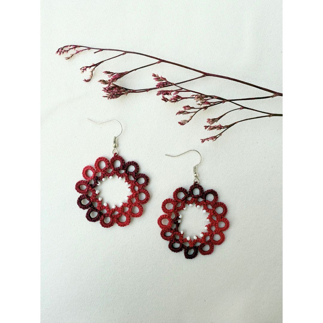 Knots To NodesMoonberry Bloom Earrings