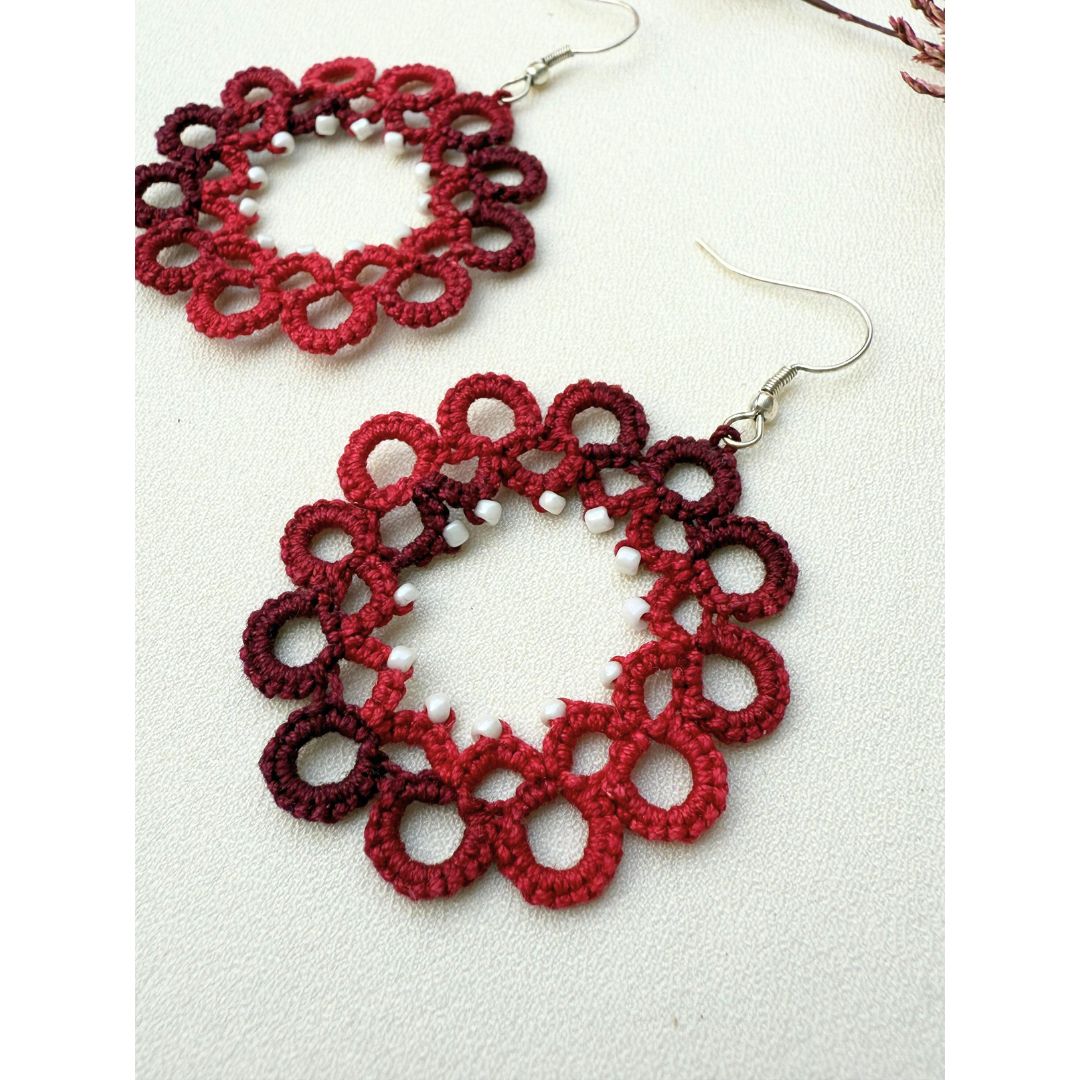 Knots To NodesMoonberry Bloom Earrings