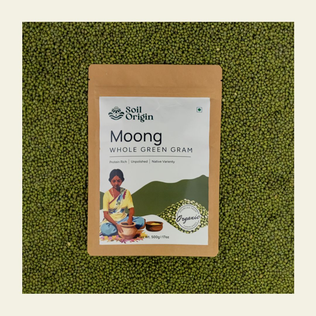 Whole Green Gram (Moong) - 500 Gm