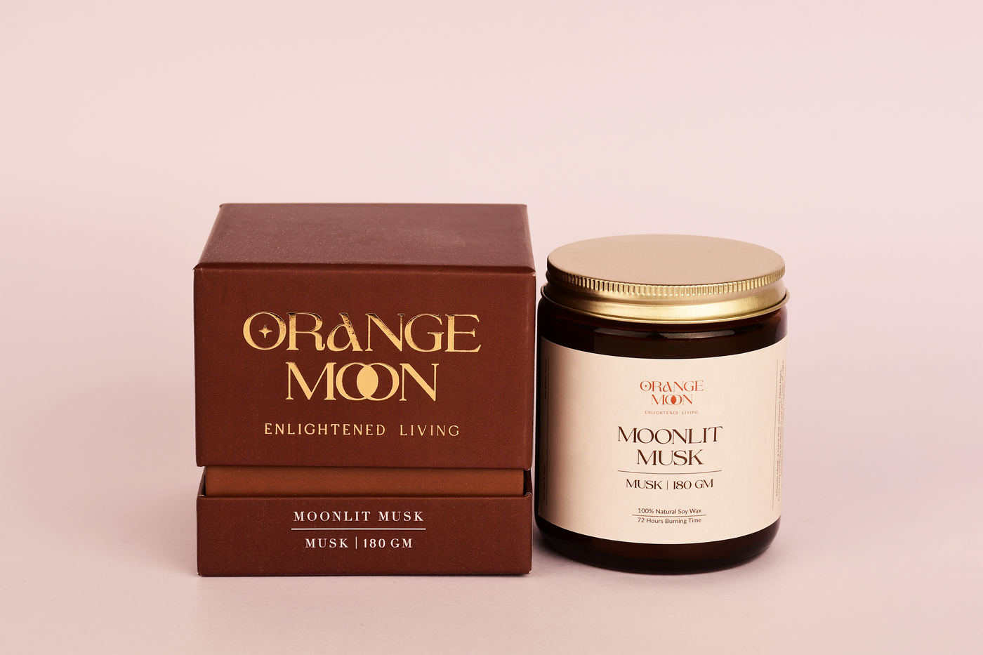 Moonlit Musk - Pure Soy Candle (Musk)