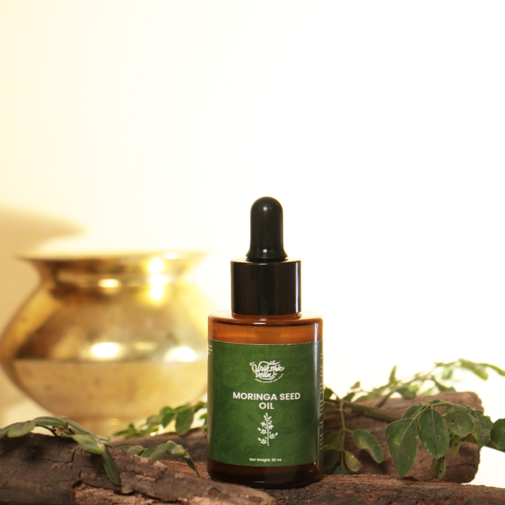 Pure Moringa Seed Oil from Tamil Nadu I Moringa Oil for Skin & Hair