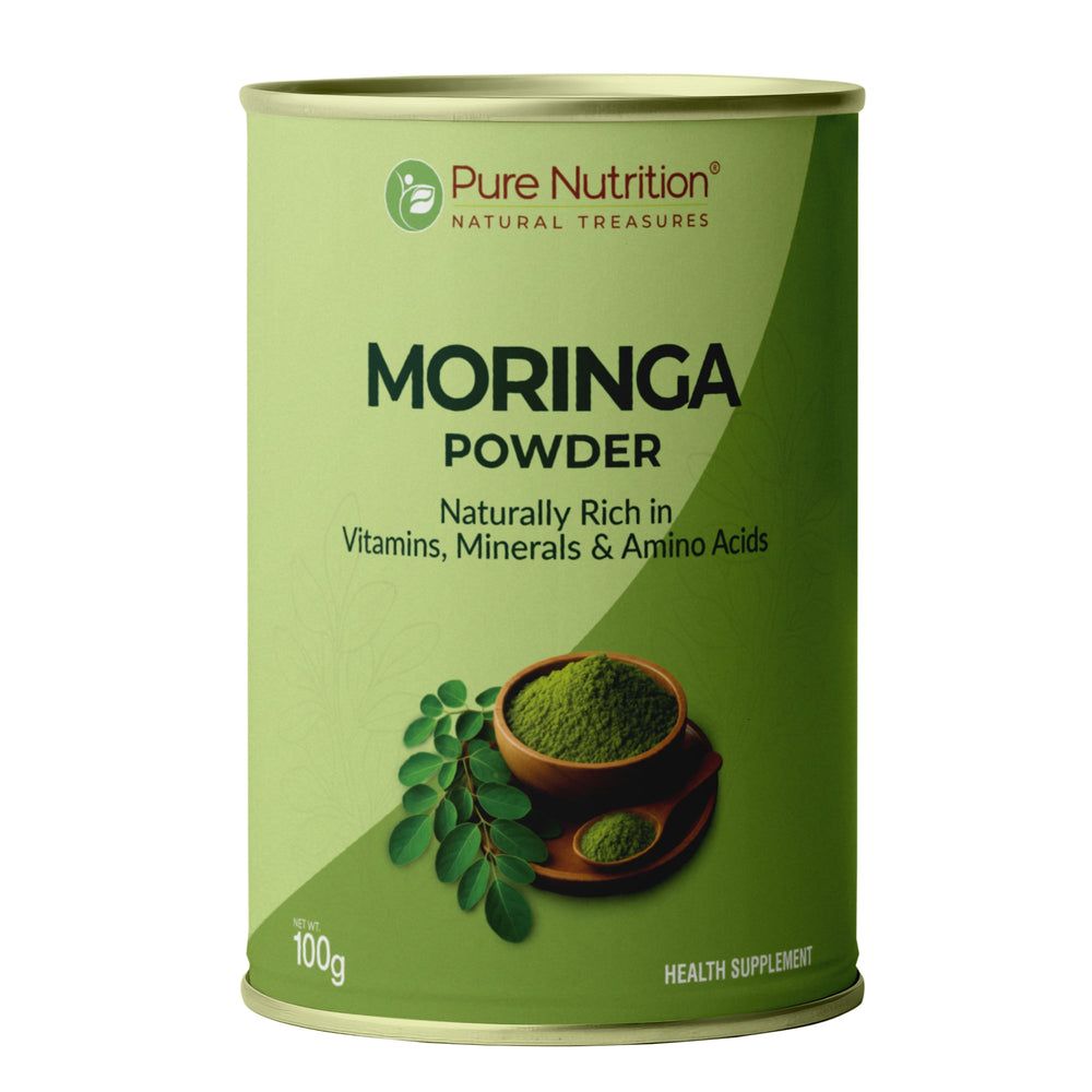 Moringa Powder Naturally Rich in Vitamins, Minerals & Antioxidants | Superfood