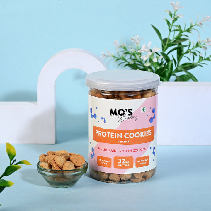 Mo's Bakery Orange Protein Cookies - Suspire