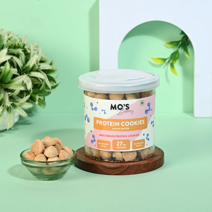 Mo's Bakery Peanut Butter Protein Cookies - Suspire