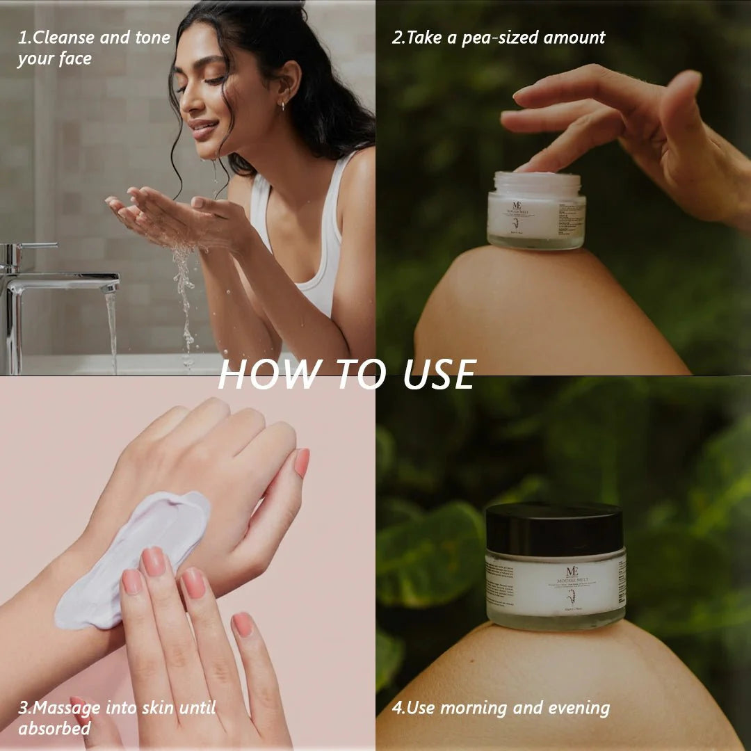Mousse Melt Moisturizer | Lightweight Hydration & Skin Barrier Care