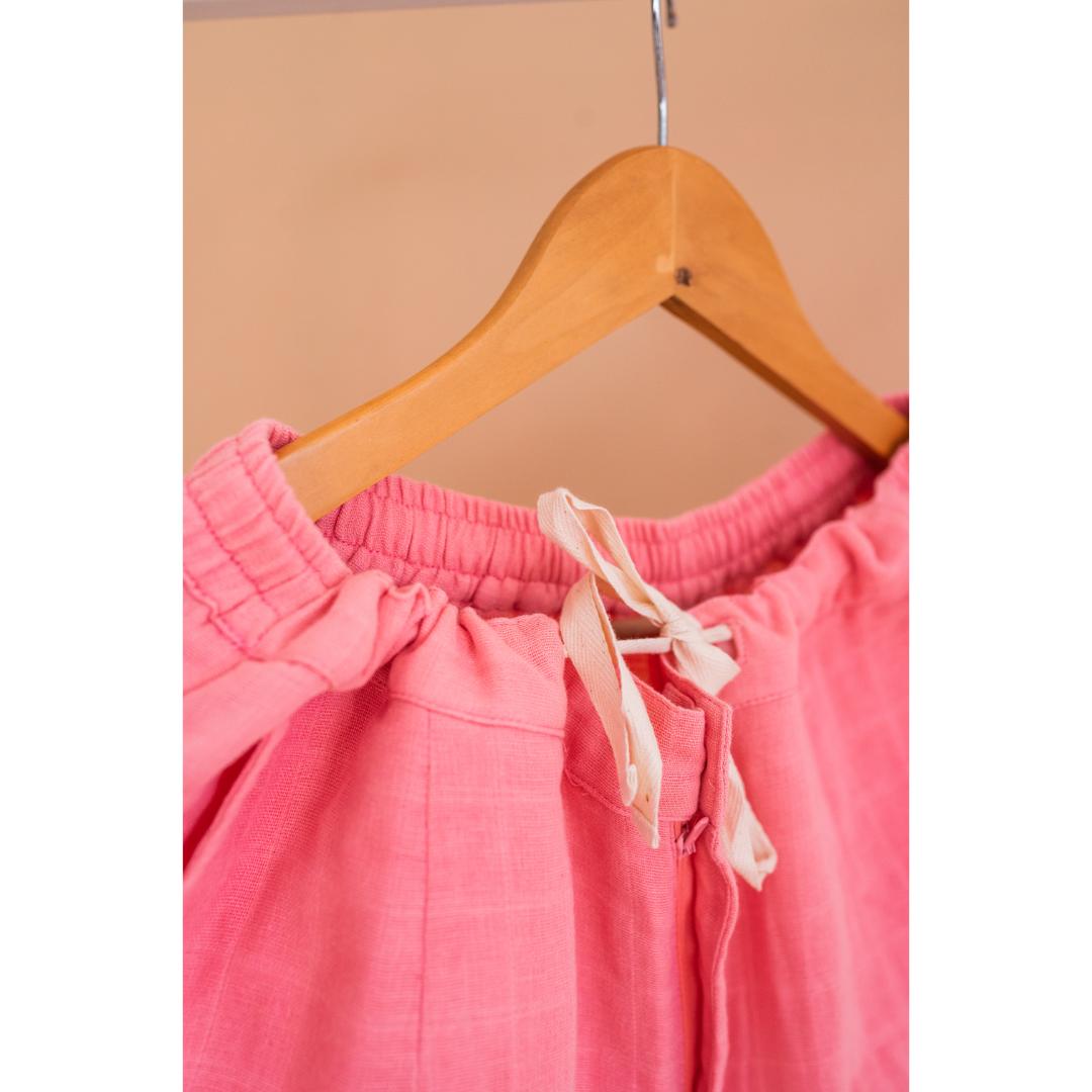 Masaya Organic Cotton Men Kurta Pajama Set - Colours of the Earth - Elle Pink