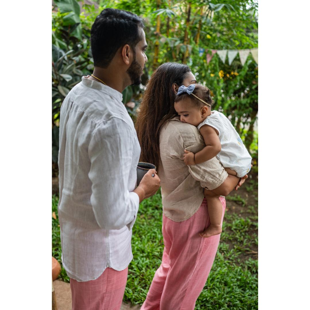 Masaya Cute White Romper-Masaya Organic Cotton Baby Romper - Colours of the Earth - Elle Blue