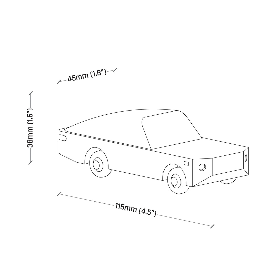 Malabar Trails - Wooden Toy Car //Classic Sports