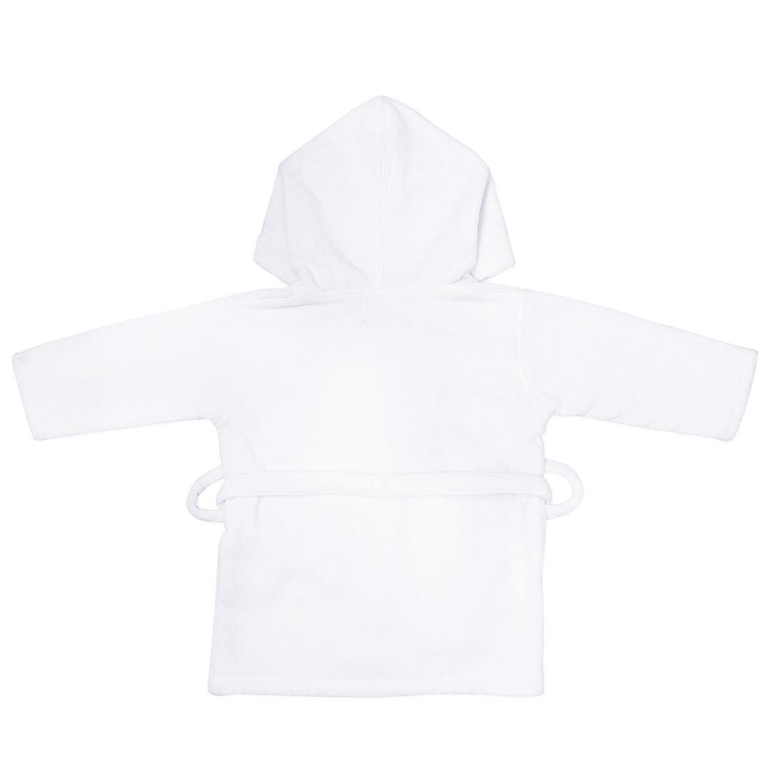 Hooded Baby Robe – Cream