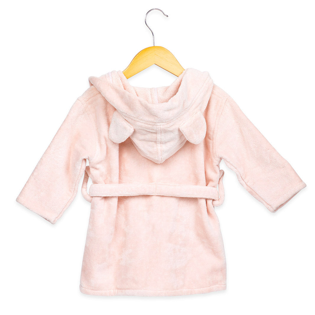 Hooded Baby Robe – Cream
