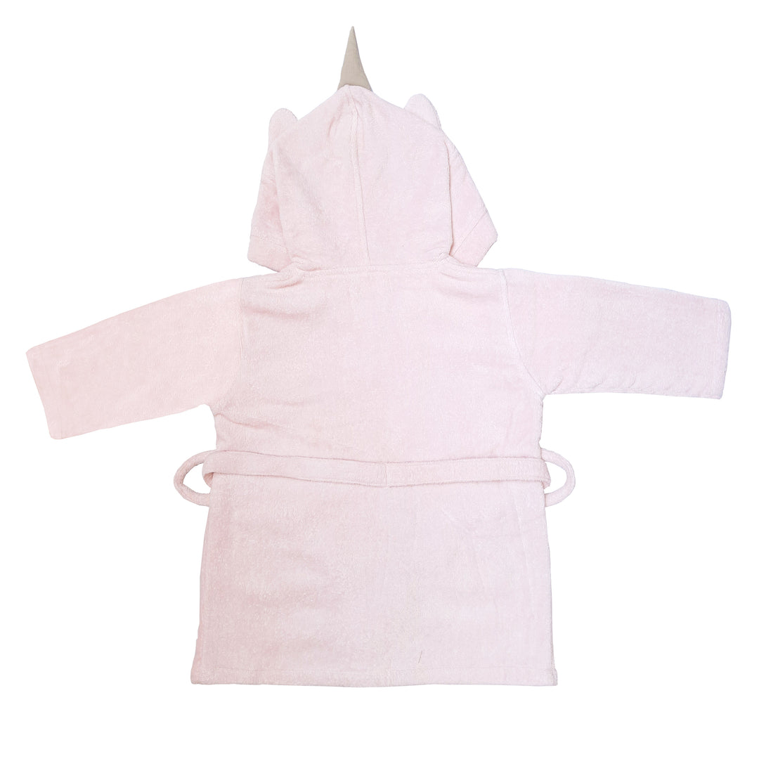 Hooded Baby Robe – Cream