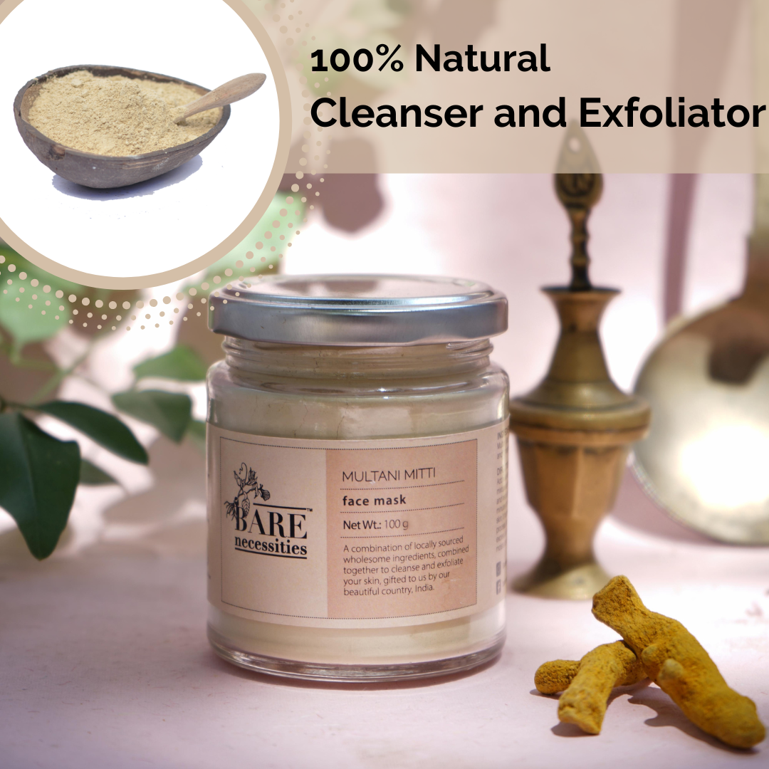 Bare Necessities Organic Multani Mitti Powder - 100g