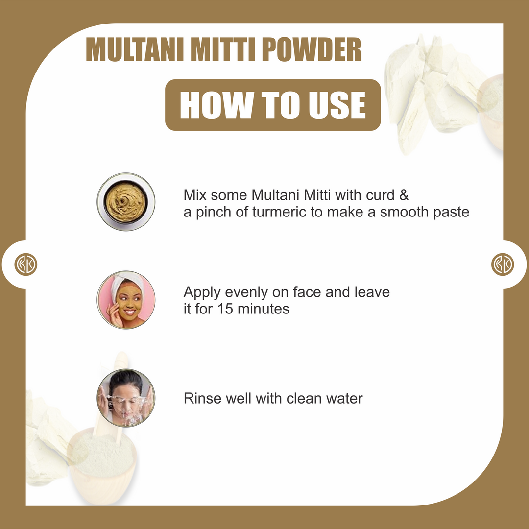 Khadi Care Herbal Multani Mitti - 100g