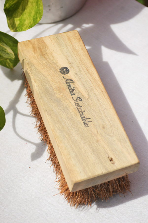 Coconut Fiber- Coir Scrub & Laundry Brush