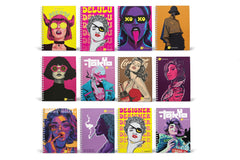 Multiverse Notebook | Multiple Covers | Peekaboo | A5 Size - 1 pc