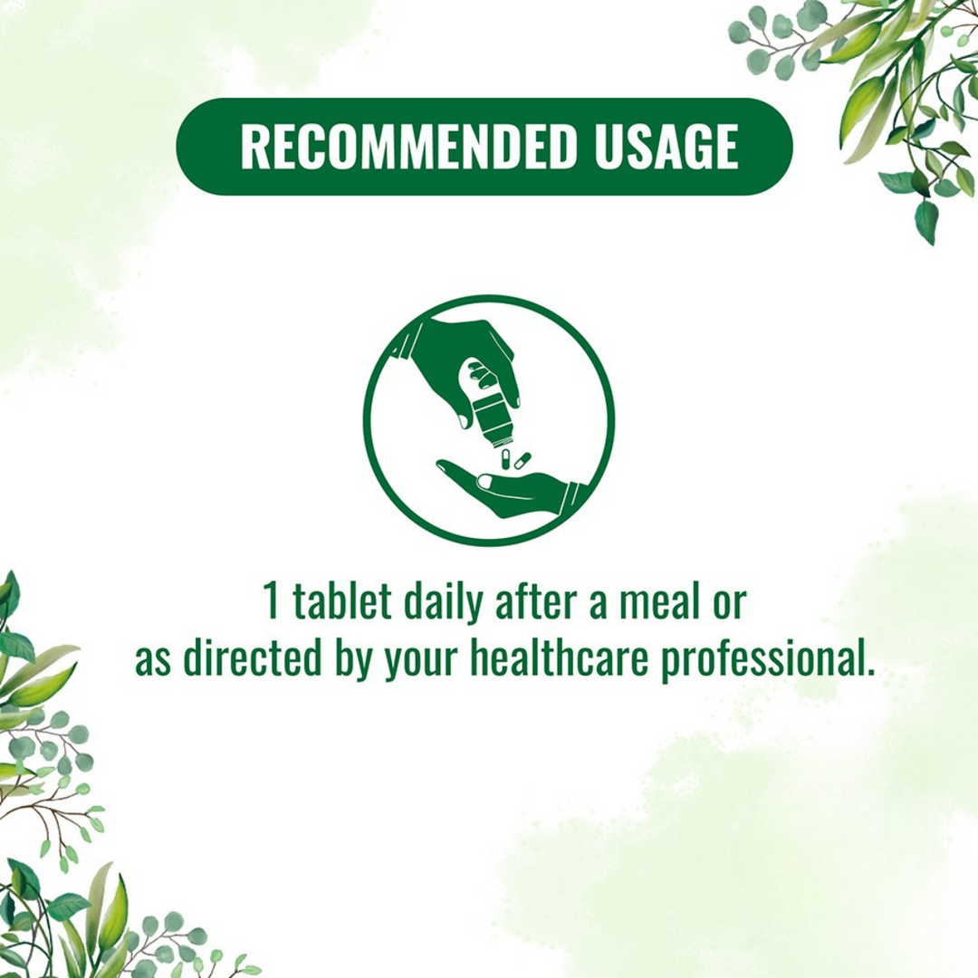 Multivitamin for Men - 60 Vegetarian Tablets | Daily Wellness with 32+ Vitamins, Minerals, and Herbal Extracts